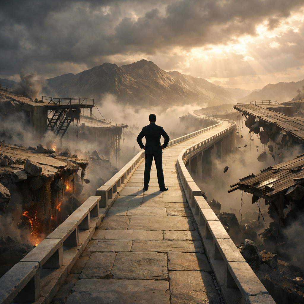 Stable Path Over Chaotic Platforms